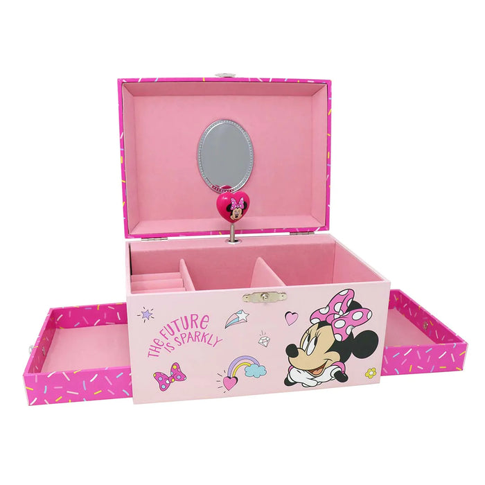 Pink Poppy | Musical Jewellery Box | Minnie Mouse Luxury