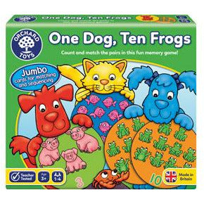 Orchard Toys Game | One Dog, Ten Frogs
