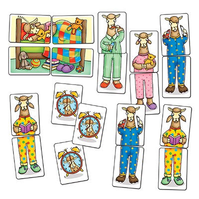 Orchard Toys Game | Mini | Llama in Pyjamas