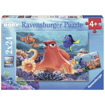 Ravensburger Puzzle 2x24pc Disney Finding Dory Always Swimming