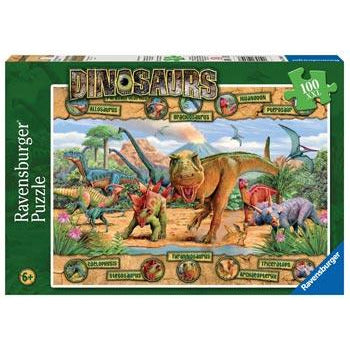 Ravensburger Puzzle | 100pc | Dinosaurs