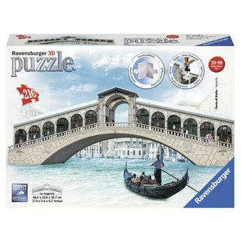 Ravensburger | 3D Puzzle |  Venice's Rialto Bridge