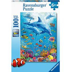 Ravensburger Puzzle 100pc Pod of Dolphins