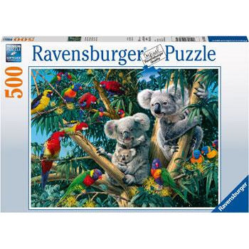 Ravensburger Puzzle 500pc Koalas on a Tree