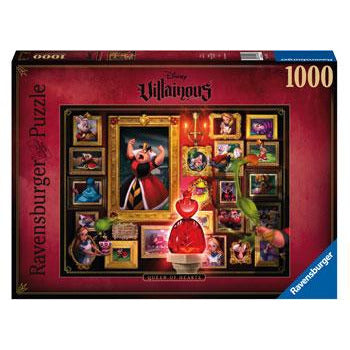 Ravensburger Puzzle 1000pc Disney Villainous Queen of Hearts