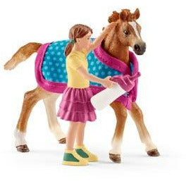 Schleich | Horse Club | Foal with Blanket