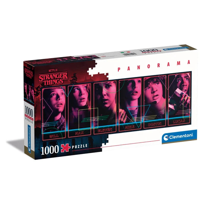 Clementoni Puzzle 1000pc | Panorama Stranger Things - Netflix