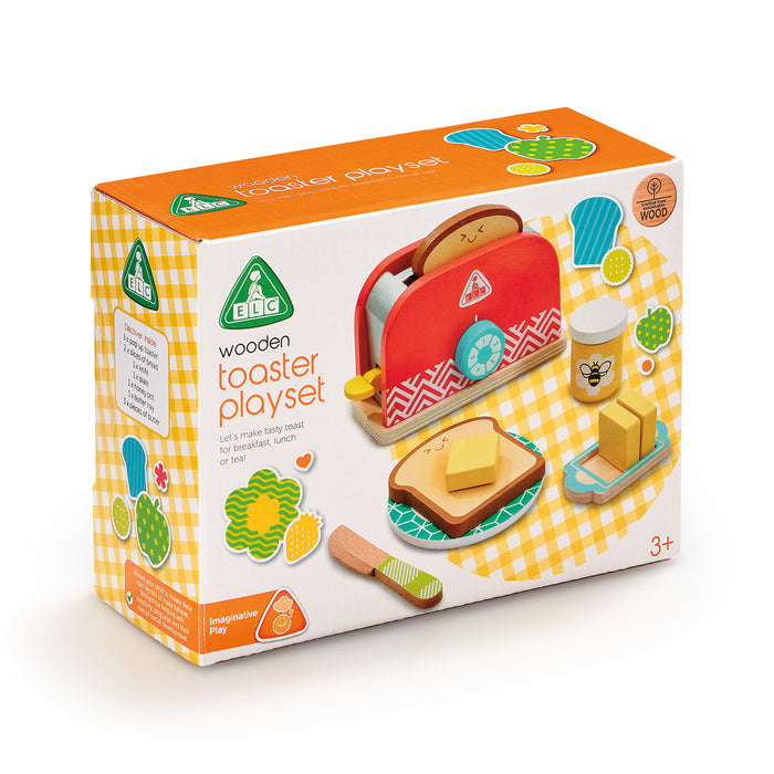 Wooden Toy | Toaster Playset
